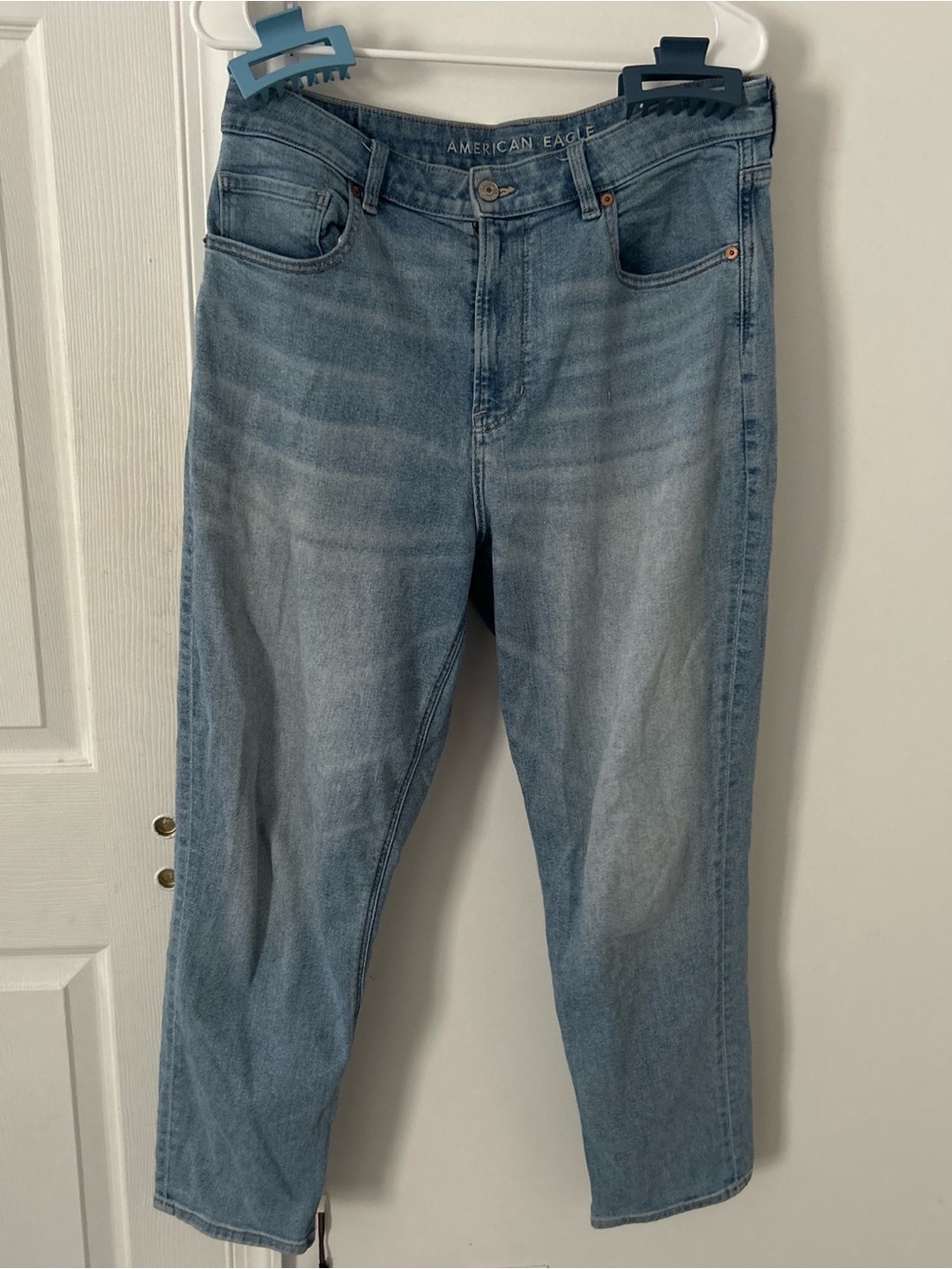 American Eagle Outfitters Light Blue Mom Jeans